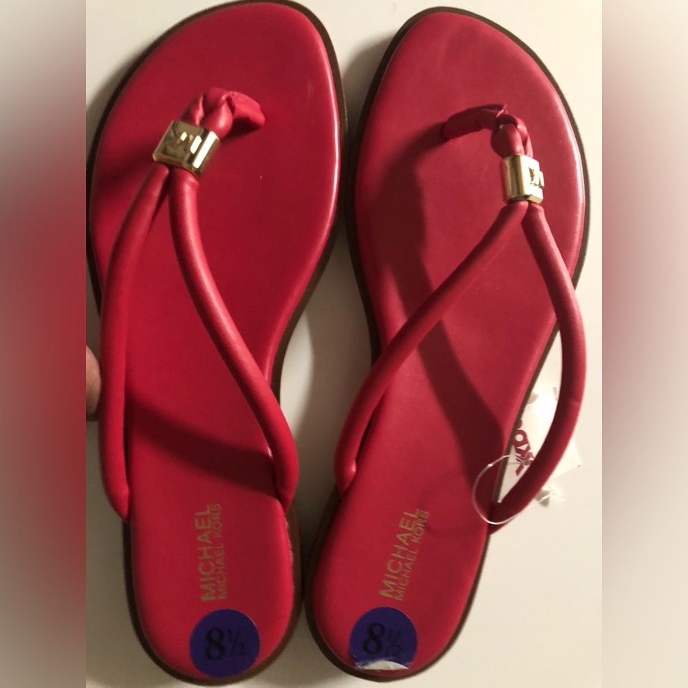 MICHAEL Michael Kors Vibrant Pink Thong Sandals